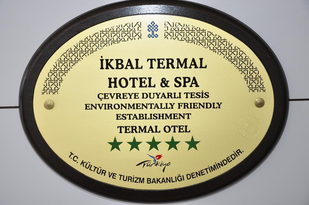 Ikbal Thermal Hotel & Spa Afyon Afyonkarahisar Luaran gambar